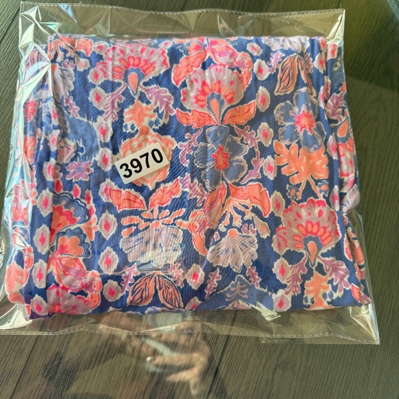 Lilly Pulitzer Tia Iris Blue Werk it Jumpsuit 33970 - Picture 13 of 13